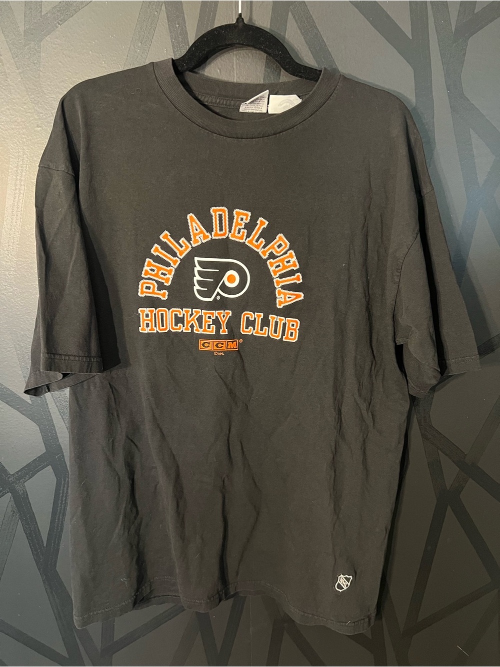 Philadelphia Hockey Club Black Graphic Tee
